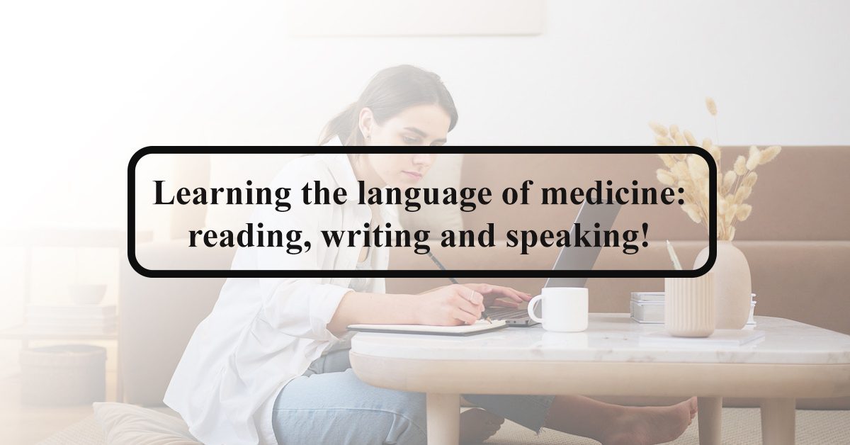Learning Language Medicine