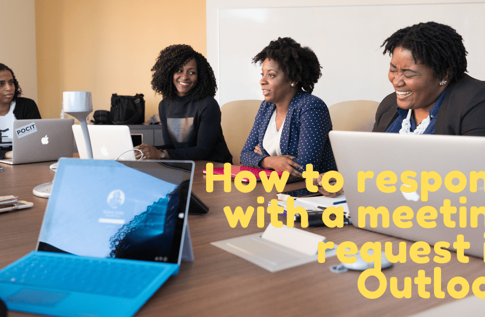 How to respond to a meeting request in Outlook