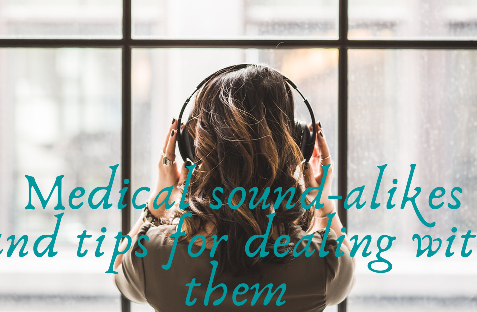 medical sound-alikes
