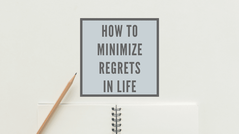 regret minimization framework