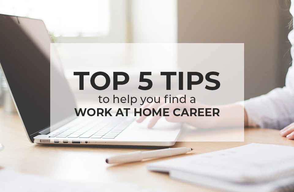 Work at home jobs