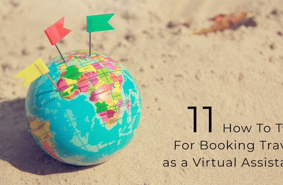 booking travel as a virtual assistant